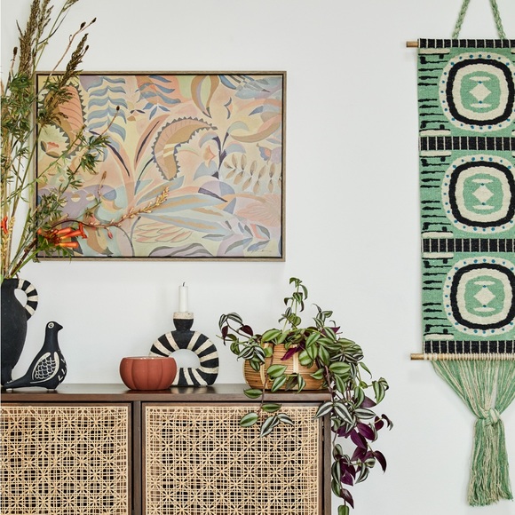 Art Jungalow Opalhouse Woven Textile Wall Hanging Boho Poshmark